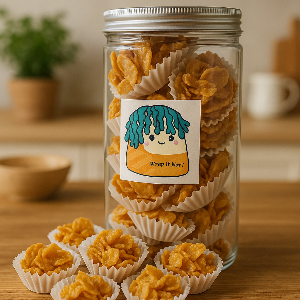 Sweet Cornflakes Honey Snacks - Crispy Golden Singapore Treats