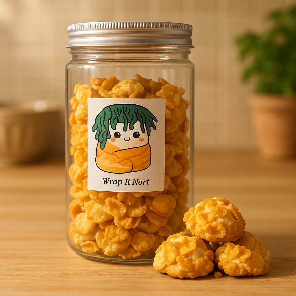 Handcrafted Cornflakes Cookies - Buttery Crispy Singapore Treats