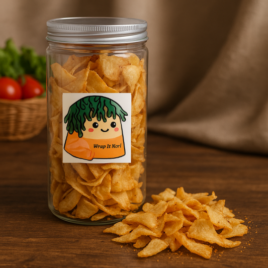 Crispy Tapioca Chips - Singapore Snacks by WrapItNori