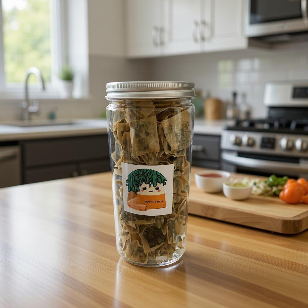 Healthy Seaweed Popiah Skin Snacks - Asian Crispy Treats